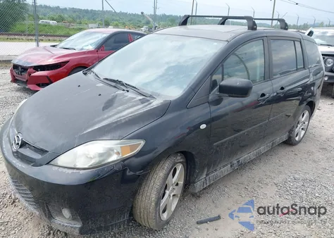 2007 Mazda Mazda5 Touring z USA, uszkodzony, nr VIN JM1CR293X70134598